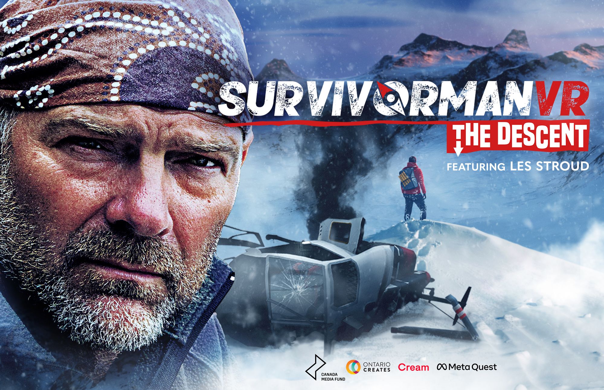 Meta Quest 2 and 3 Welcome 'Survivorman VR: The Descent', Featuring Les Stroud, Launching Later This Month