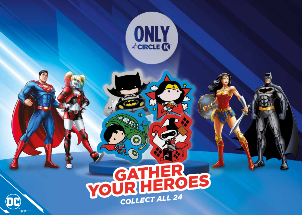 DC x Circle K: Fueling Your Fandom with Exclusive HeroBadges