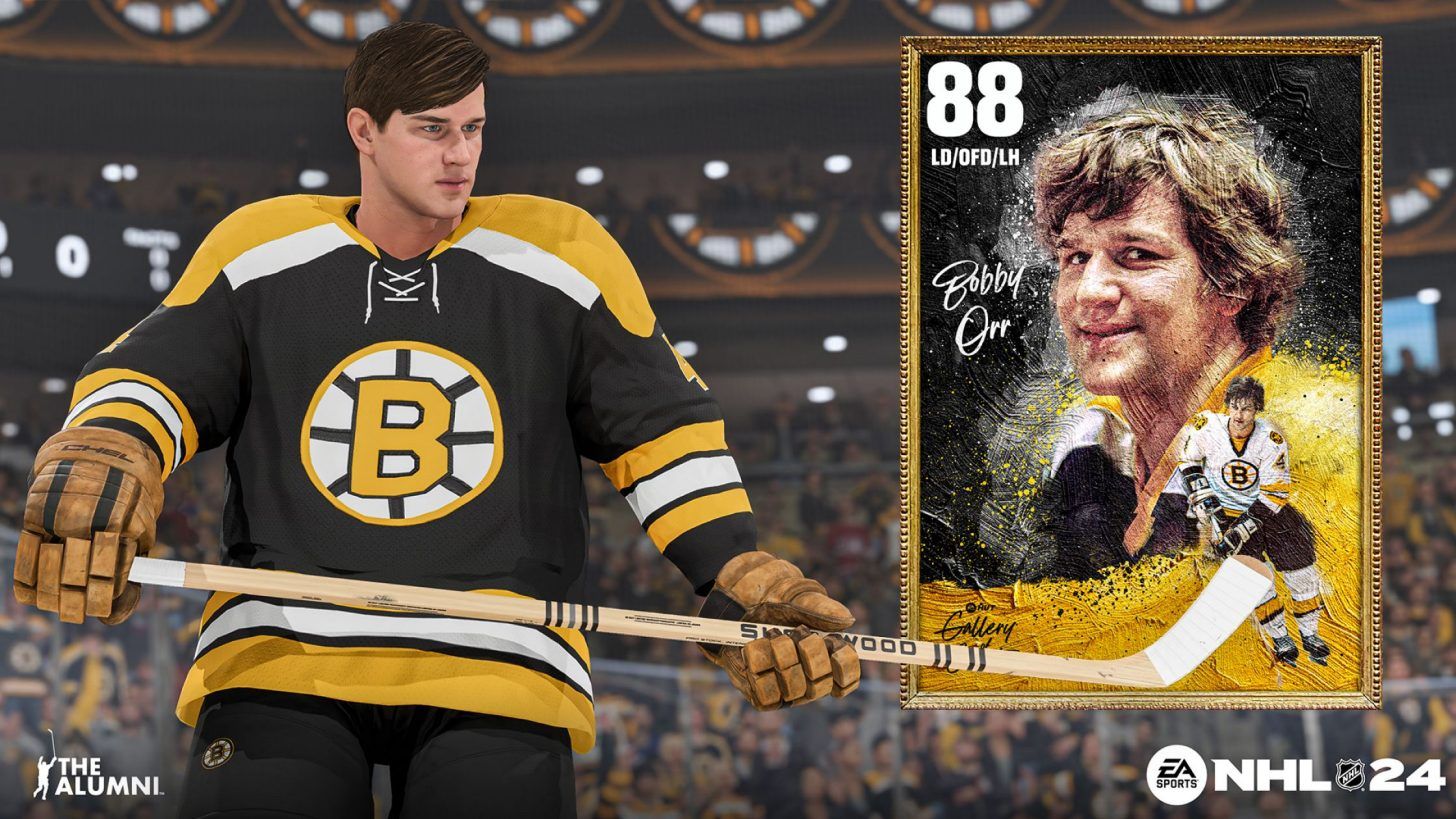 Bobby Orr Skates into NHL 24: A Tribute to the Greatest Defenseman in Hockey History