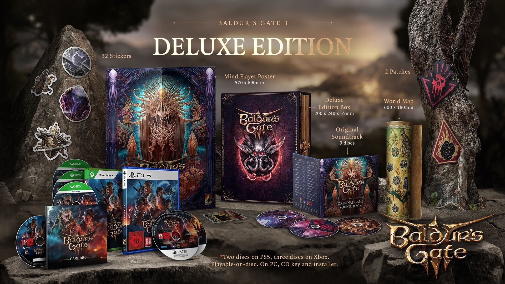 Level Up Your Collection: Baldur’s Gate 3 Deluxe Edition Preorders Now Available