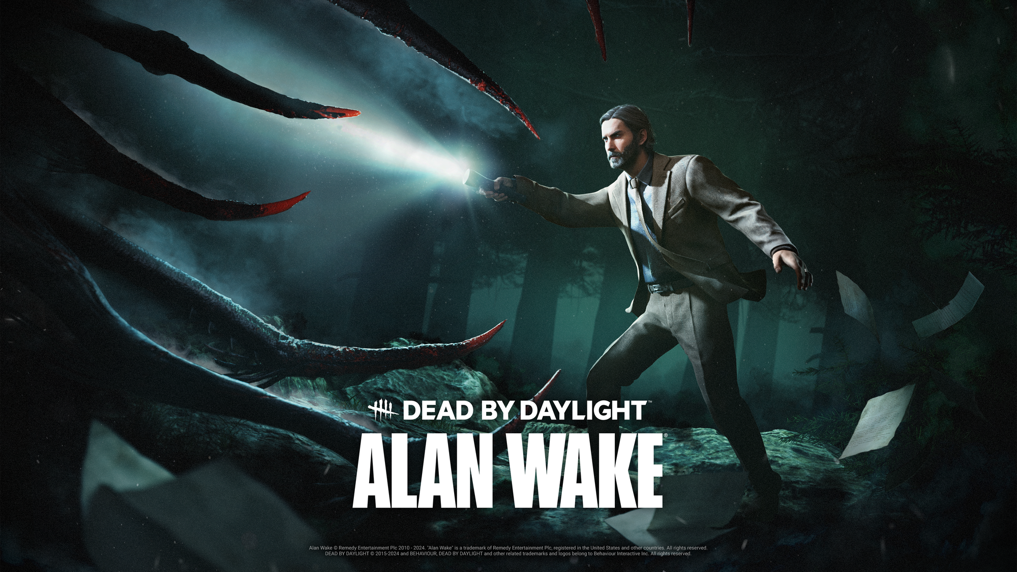 Alan Wake is Available Now in Dead by Daylight