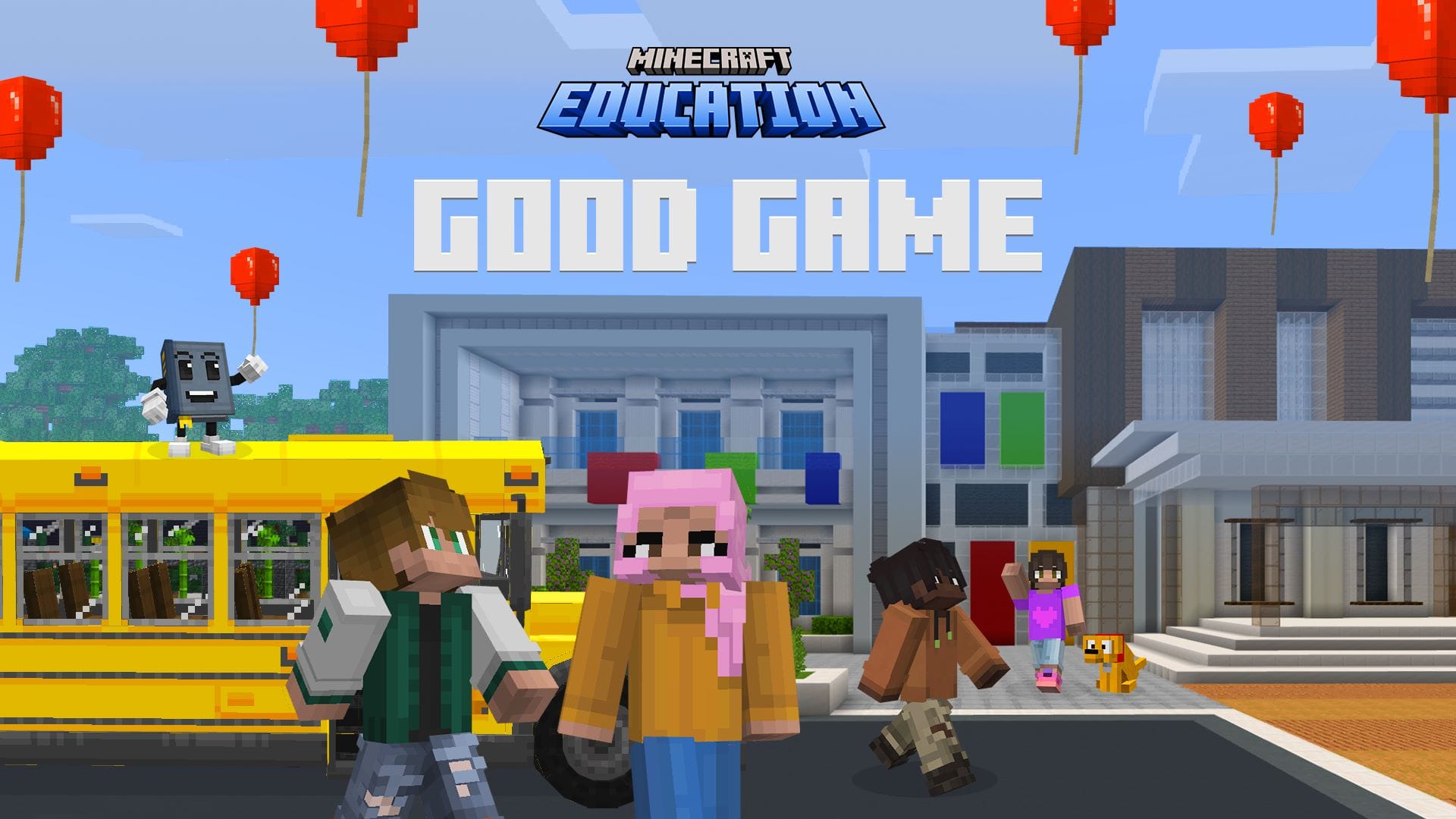 Minecraft Education Launches Good Game Ahead