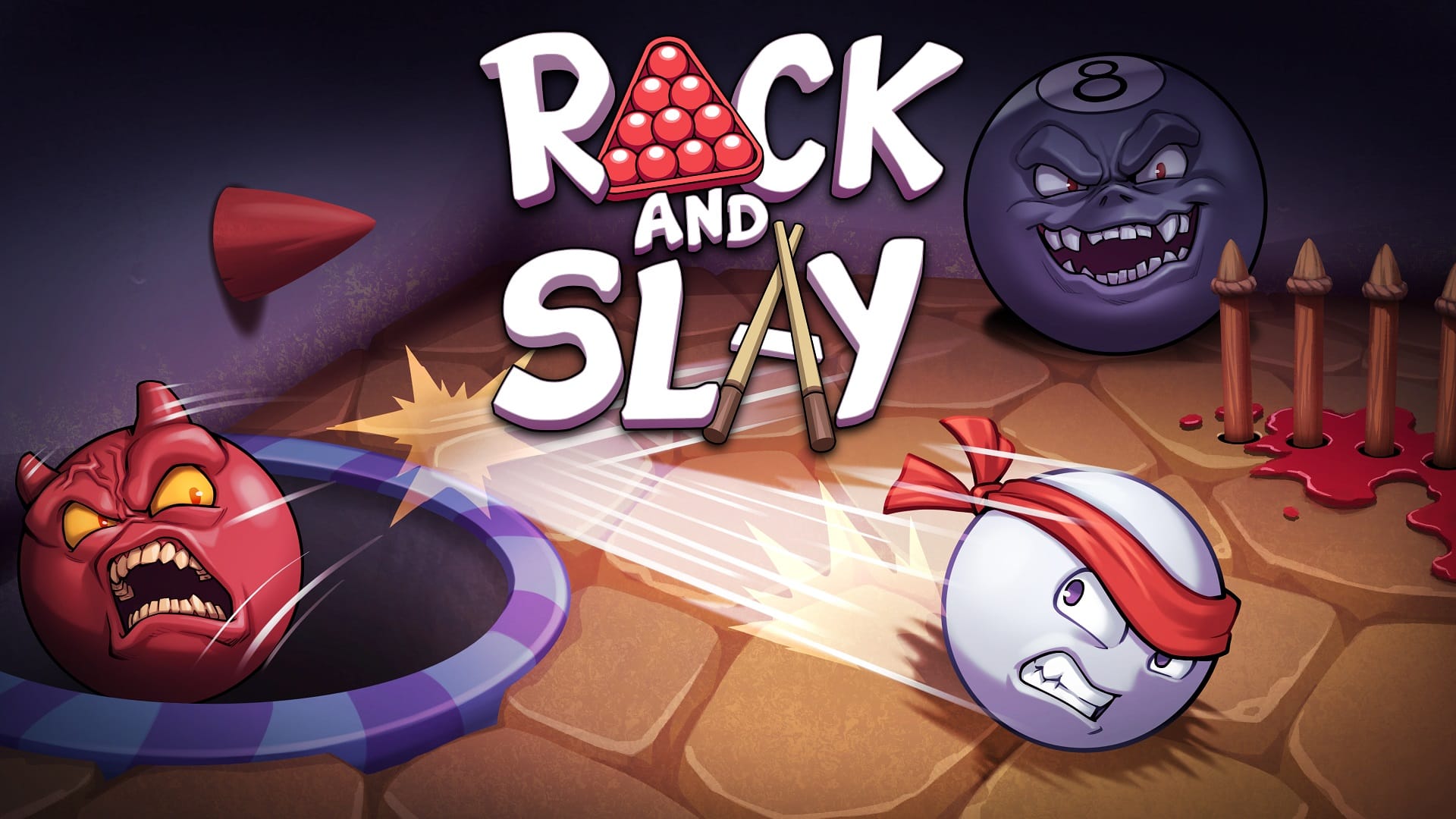 Rack and Slay: A Unique Roguelike Experience Where You Play as a Billiard Ball