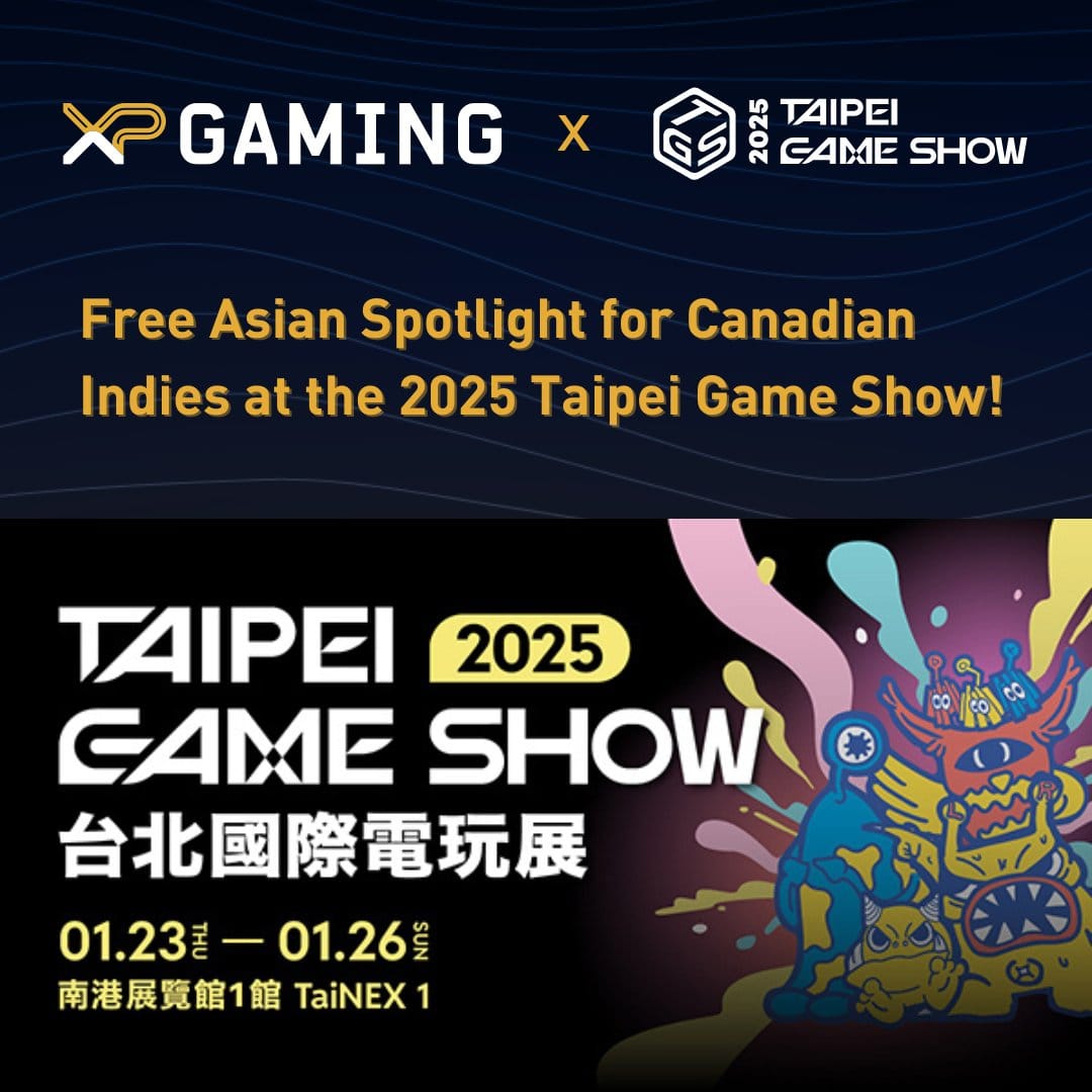 Go Global: Canadian Indies at Taipei Game Show 2025