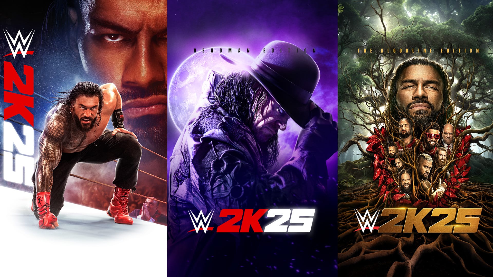 WWE 2K25: The Bloodline Takes Over – New Features, Roster, Editions & More!