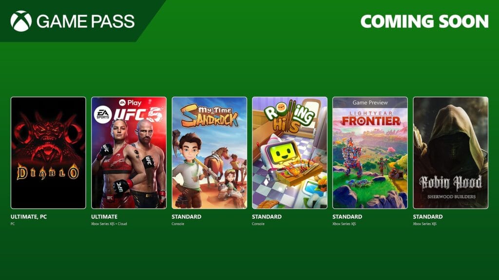 Xbox Game Pass January Update