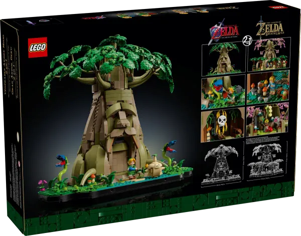 LEGO Unveils The Legend of Zelda Great Deku Tree 2-in-1 Set!